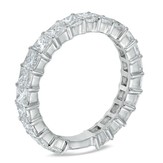 3 CT. T.w. Princess-Cut Diamond Eternity Band in 14K White Gold