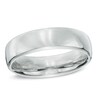 Thumbnail Image 1 of 6.5mm Comfort Fit Cobalt Wedding Band - Size 10