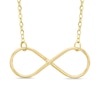Thumbnail Image 0 of Sideways Infinity Necklace in 10K Gold