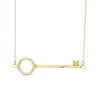 Thumbnail Image 0 of Sideways Key Necklace in 10K Gold