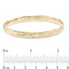 Thumbnail Image 2 of Basket Weave Bangle in 10K Gold