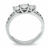 Thumbnail Image 1 of 1-1/2 CT. T.W. Diamond Three Stone Ring in 10K White Gold