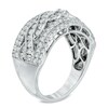 Thumbnail Image 2 of 1-1/4 CT. T.W. Diamond Center Braid Band in 14K White Gold