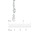 Thumbnail Image 1 of 5.0mm Heart-Shaped Aquamarine and Diamond Accent Bracelet in Sterling Silver