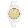Thumbnail Image 0 of Ladies' Movado Bold® Golden Crystal Watch with Gold Glitter Museum® Dial (Model: 3600220)