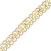 Thumbnail Image 1 of Diamond-Cut Lacy Scroll Bracelet in 10K Gold - 7.25"