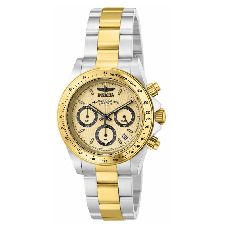 Main Image 1 of Men's Invicta Speedway Chronograph Two-Tone Watch with Gold-Tone Dial (Model: 14930)