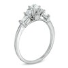 Thumbnail Image 2 of 3/4 CT. T.W. Diamond Past Present Future® Engagement Ring in 14K White Gold