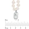 Thumbnail Image 2 of 6.0-7.0mm Freshwater Cultured Pearl Double Strand Bracelet with Sterling Silver Clasp-7.25"