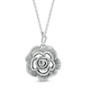 Thumbnail Image 0 of Vera Wang Love Collection 1/5 CT. T.W. Diamond Rose Pendant in Sterling Silver
