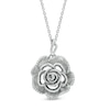 Thumbnail Image 1 of Vera Wang Love Collection 1/5 CT. T.W. Diamond Rose Pendant in Sterling Silver
