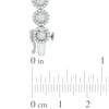 Thumbnail Image 1 of 3 CT. T.W. Diamond Frame Line Bracelet in 10K White Gold
