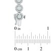 Thumbnail Image 2 of 3 CT. T.W. Diamond Frame Line Bracelet in 10K White Gold