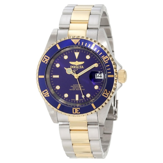 Men's Invicta Pro Diver Automatic Watch with Blue Dial (Model: 89280B)