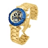 Thumbnail Image 1 of Men's Invicta Pro Diver Chronograph Two-Tone Watch with Blue Skeleton Dial (Model: 15021)