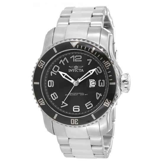 Men's Invicta Pro Diver Watch with Black Dial (Model: 15072)