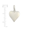 Thumbnail Image 1 of Personality Charms Heart Charm in Sterling Silver