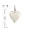 Thumbnail Image 2 of Personality Charms Heart Charm in Sterling Silver