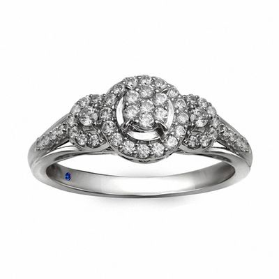 Cherished Promise Collection™ 1/3 CT. T.W. Diamond Three Stone 