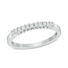 Thumbnail Image 1 of 1/4 CT. T.W. Princess-Cut Diamond Anniversary Band in 14K White Gold