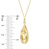 Thumbnail Image 1 of Diamond-Cut Teardrop Pendant in 10K Gold