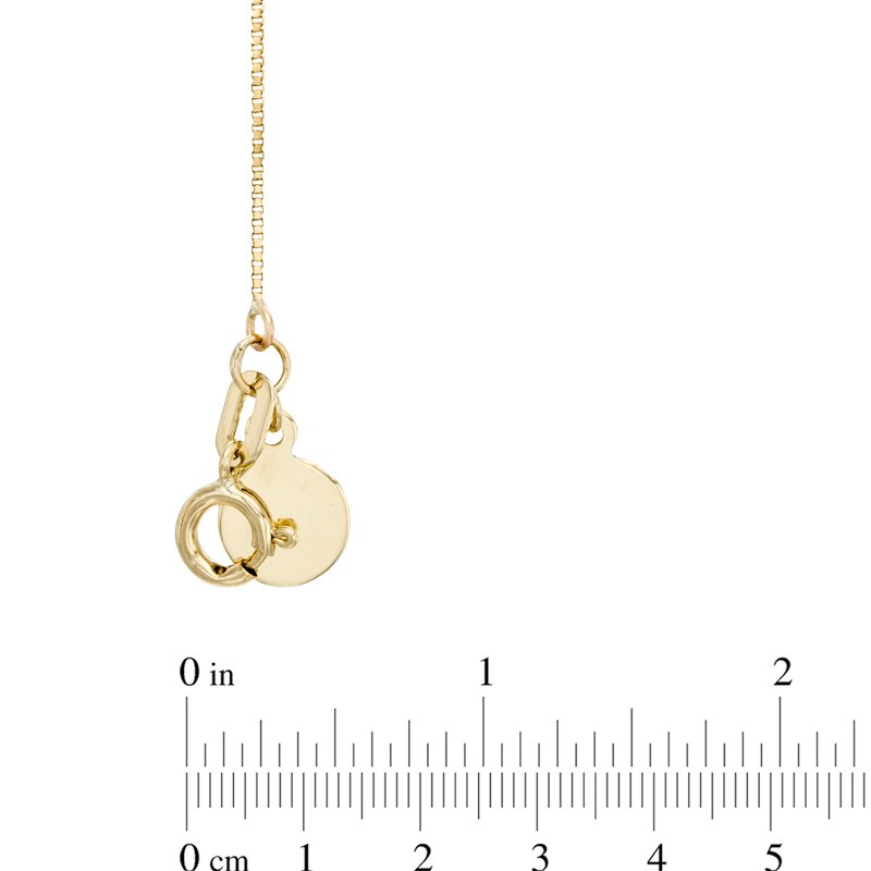 Main Image 2 of Triple Heart Necklace in 10K Tri-Tone Gold - 17"