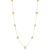 Thumbnail Image 1 of Oval Disc Necklace in 10K Gold