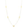 Thumbnail Image 1 of Round Disc Necklace in 10K Gold - 30"
