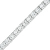 Thumbnail Image 0 of Lab-Created White Sapphire Tennis Bracelet in Sterling Silver - 7.5"