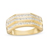 Thumbnail Image 0 of Men's 1 CT. T.W. Diamond Wedding Band in 10K Gold