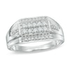 Thumbnail Image 1 of 1/2 CT. T.W. Diamond Ring in 10K White Gold