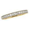 Thumbnail Image 3 of 1/4 CT. T.W. Certified Diamond Anniversary Band in 14K Gold (I/I2)