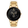 Thumbnail Image 1 of Men's Citizen Eco-Drive® Axiom Chronograph Gold-Tone Watch with Black Dial (Model: AT2242-55E)