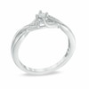 Thumbnail Image 2 of Cherished Promise Collection™ Diamond Accent Twist Bypass Ring in Sterling Silver
