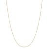 Thumbnail Image 0 of Ladies' 0.7mm Cable Chain Necklace in 14K Gold - 16"