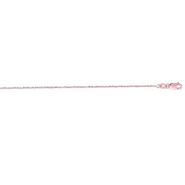 1.1mm Cable Chain Necklace in 14K Rose Gold - 18&quot;