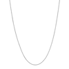 Thumbnail Image 0 of 1.0mm Wheat Chain Necklace in 14K White Gold - 18"