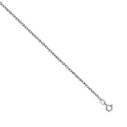 Cable Chain Necklace in 14K White Gold 
