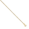 Thumbnail Image 0 of 0.8mm Rope Chain Necklace in Solid 14K Gold - 18"