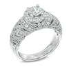 Thumbnail Image 2 of 1 CT. T.W. Diamond Vintage-Style Frame Engagement Ring in 14K White Gold