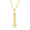 Thumbnail Image 0 of Personality Charms Arrow Starter Pendant in 10K Gold