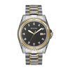 Thumbnail Image 0 of Men's Bulova Diamond Accent Watch with Black Dial (Model: 98D122)