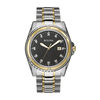Thumbnail Image 1 of Men's Bulova Diamond Accent Watch with Black Dial (Model: 98D122)