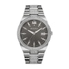 Thumbnail Image 1 of Men's Bulova Crystal Accent Watch with Grey Dial (Model: 96B221)