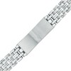 Thumbnail Image 1 of Men's 3/4 CT. T.W. Black Diamond and Carbon fiber ID Bracelet in Black Stainless Steel