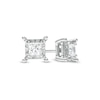 Thumbnail Image 0 of 1/2 CT. T.W. Princess-Cut Diamond Solitaire Stud Earrings in 10K White Gold (J/I3)