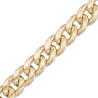 9.2mm Cuban Link Bracelet in 10K Gold - 9.0"