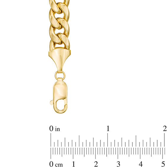 9.2mm Cuban Link Bracelet in 10K Gold - 9.0"