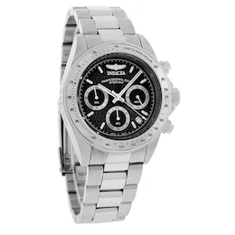 Men's Invicta Speedway Watch with Black Dial (Model: 9223)