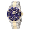 Thumbnail Image 0 of Men's Invicta Pro Diver Automatic Two-Tone Watch with Blue Dial (Model: 8928C)